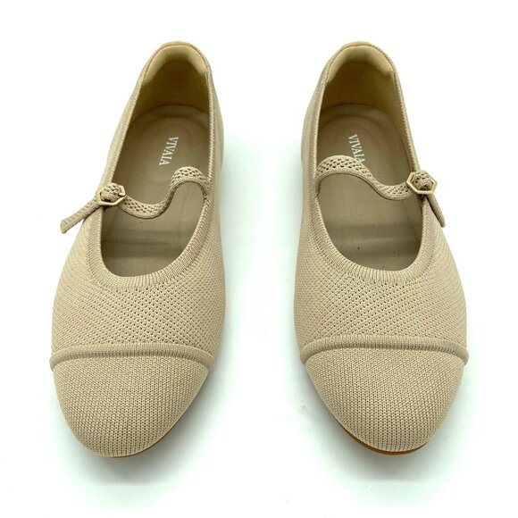 VIVAIA Tamia Mary-Jane Almond Upgraded AdaptAll Strap EU 40 US 9 NWOB - Picture 4 of 11